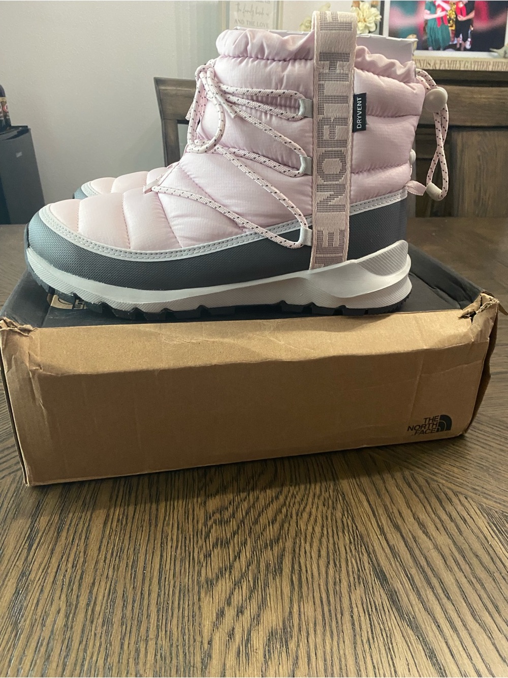 The North Face Lavender Fog Women's ThermoBall boots